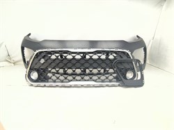 Решетка радиатора под ПТФ Kia Soul 3 sk (аналог) 10051