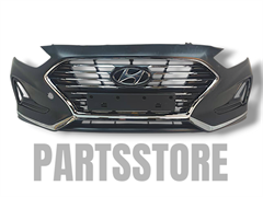 Бампер передний Hyundai Sonata 7 lf (Аналог) в сборе 10335